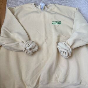 Butter Yellow Crewneck Sweatshirt